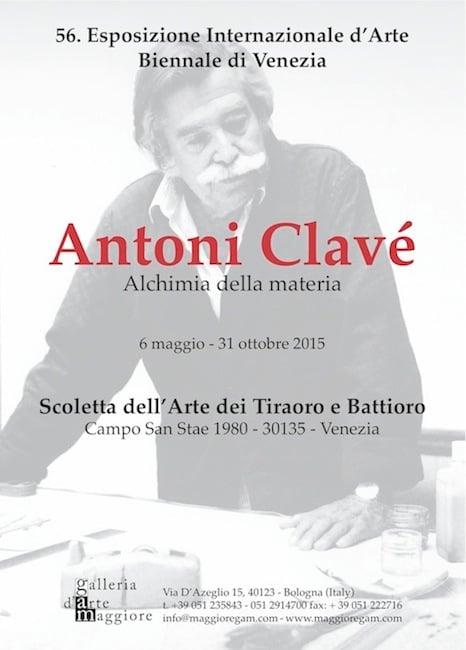 Antoni Clavé - Alchimia della materia